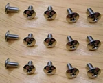 Headlight Trim Ring Chrome Screws! Ford Mustang Torino F100 Bronco Mercury Etc. Fixed Price $29.50.