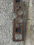 1979-86 Ford Mustang Speedometer Gauge Dash Bezel/ Trim Brown Wood Grain. Fixed Price $40.00.
