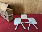 Nos 1971-1977 Chevrolet / Gmc Van Mirrors Painted ( White ). Fixed Price $427.50.