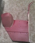 1969 Cadillac Eldorado Rh Front Interior Kick Panel Red Used Orig. Fixed Price $75.00.