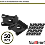 50PCS Spring Type U-nut Fastener Clip Retainer Ford Gm #8 Screw Size Metal. Fixed Price $10.49.