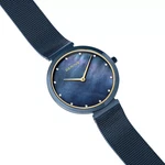 Bering Classic Dark Blue Stainless Women's Quartz Watch 18132-399. Fixed Price $66.75.
