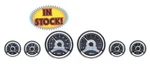 Dakota Digital VHX-1060-K-W Universal Gauge Round Kit Black/white. Fixed Price $1021.25.