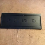1975-78 Ford Econoline Van Radio Delete Plate (black) Oem D5UB-1104371-AA. Fixed Price $49.99.