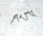 1990-1996 Corvette Instrument Cluster Front Lens Mounting Screws, (6) Gm. Fixed Price $9.99.
