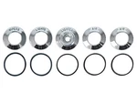 1963-64 Galaxie Dash Knob Bezels Set Lighter Air Wipers Lights Switch New. Fixed Price $124.90.