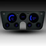 1967-1972 Gm/chevy Truck Direct Replacement Gauge Cluster, Blue Leds. Fixed Price $434.18.