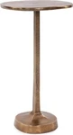 Elegant Brass Cast Aluminum Martini Table. Fixed Price $655.00.