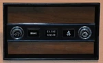 Oem 1980-82 Fiat 124 Spider Multifunction Instrument Dash Bezel & Wood Trim. Fixed Price $48.00.