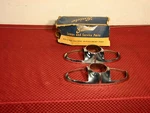 1953 Chevrolet 150 210 Bel Air Nos Chrome Tail Light Bezels Pt# 5943401. Fixed Price $550.00.