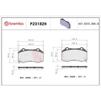 Brembo Oem Front Ceramic Brake Pads Kit For 2008-2010 Chevy Hhr 9 Yr Warranty. Fixed Price $81.98.