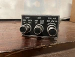 1971-77 Dodge Van Voyager Tradesman Sportsman Motorhome Heater Controls #3635751. Fixed Price $105.00.