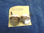 2 Nice Cadillac Pontiac Delco Etr Radio Inner Knobs L/d & Am/fm 1979 Gm. Fixed Price $30.00.