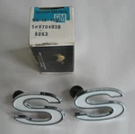 New Gm 1970-72 El Camino Super Stock Letter "s" Tailgate Emblems 8704039. Fixed Price $79.99.