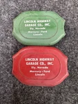 Vintage Ford Mercury Lincoln Highway Garage Ely Nevada Nv Quickey Holders. Fixed Price $12.44.