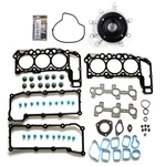 For 2005-2005 Jeep Grand Cherokee 3.7L Head Gasket Set & Water Pump. Fixed Price $70.15.
