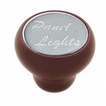 United Pacific 23547 Dash Knob "panel Lights" Wood Deluxe, Silver Glossy Sticker. Fixed Price $36.38.