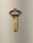 New Vintage Ford (fomoco) Galaxie Gold Crest Key Blank Nos Uncut. Fixed Price $39.00.