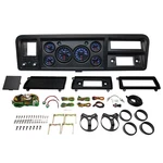 Glowshift 6 Gauge Set Dash Panel Cluster Pod Fits 73-79 Ford F100, Black Color. Fixed Price $629.99.