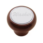 United Pacific 23379 Dash Knob, "washer" Wood Deluxe, Stainless Plaque. Fixed Price $34.74.