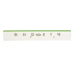For 1956 Full-size Chevrolet Radio Lens, Push Button Style, Trim Parts. Fixed Price $60.35.