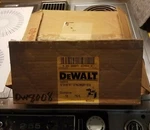 Dewalt 12" X1/8" 1" Stationary Saw Cutoff Wheel DW8008 Masonry New Lot 9. Fixed Price $29.99.