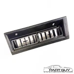 71-74 Nova A/c Center Vent (new Louvers) Air Conditioning Chevy Black 72 73. Fixed Price $175.00.