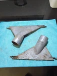 55-59 Chevy Truck Defrost Ducts Original Gm Pair Pickup Panel Suburban. Fixed Price $59.99.