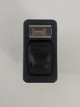 Switch - Primary/secondary Warning Light Rocker (street Sweeper). Fixed Price $125.00.
