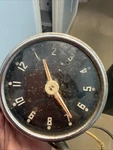1949 Vintage Nash 600 Ambassador Clock Used Original Volt. Fixed Price $37.99.
