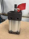 Rexroth P68186-0030 4" 3" Pneumatic Air Cylinder 200 Psi New. Fixed Price $325.00.