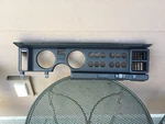Firebird Gauge Cluster Dash Bezel & Defog Switch Rare Small Circles 1985-88 Gm. Fixed Price $98.00.