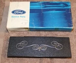 1974-1977 Custom Galaxie 500 Ltd Brougham Orig Radio Opening Cover Delete Panel. Fixed Price $99.00.