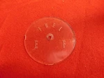 Used 63 Ford Galaxie 500 Xl Instrument Cluster Fuel Lens #C3AZ-10B890-B. Fixed Price $9.99.