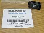 New Paccar Kenworth Mirror Heat Sym Dash Insert Indicator Lamp Id P54-1032-115. Fixed Price $22.50.