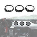 ?? 3PC Central Ac Air Vent Outlet Cover Trim Ford Mustang 2015+ Carbon Fiber. Fixed Price $19.49.