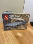 Amt 1966 Ford Thunderbird 1:25 Scale Plastic Model Kit - # 38075 Open Box. Fixed Price $19.99.