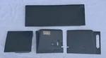 1964 65 66 Imperial Crown Lebaron Lower Dash Pad Set Black Tray. Fixed Price $349.99.