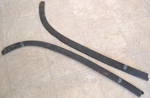 1963-1964 Ford Galaxie Interior Left/right Windshield Dash Trim Garnish Moulding. Fixed Price $50.00.