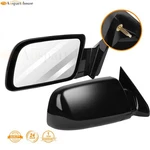 Pair Manual Fold Black Side View Mirrors For 1988-1998 Gmc Chevy Pickup Truck. Fixed Price $53.01.