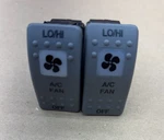 Lot Of 2X Transportation South 52006609 A/c Fan Rocker Switch Bus Part. Fixed Price $33.16.