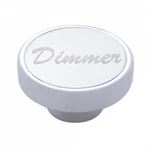 United Pacific 23530 Dash Knob, "dimmer", Stainless Plaque. Fixed Price $43.80.