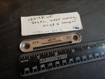 Nos Studebaker Champion Heater Control Unit Dash Bezel 1541980 1957 1958. Fixed Price $19.99.