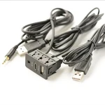 Car Flush Dashboard Mount Aux Typr Usb Port Panel Extension Cable Adapter. Fixed Price $20.31.