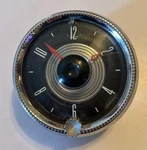 1955 Ford Fairlane Crown Victoria Sunliner Dashboard Clock Oem Westclox Usa. Fixed Price $79.00.