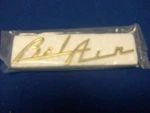 Dash Belair Script 1955 1956 Gold Great Looking Emblem. Fixed Price $19.99.