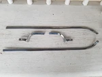 1964 1/2 - 1965 Mustang Lower Dash Stainless Steel Trim Moldings Original Ford. Fixed Price $125.00.