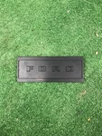Ford Plastic Emblem Name Plate Single D5UB-1104371-AA Auto Rare Vintage 1975. Fixed Price $45.00.