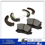 Front + Rear Metallic Brake Pads & Shoes 2SET For Chevrolet Colorado 04-06. Fixed Price $110.91.