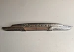 Pontiac 1953/54 Vintage Dash Trim (glove Box) Car Badge Emblem. Fixed Price $71.63.